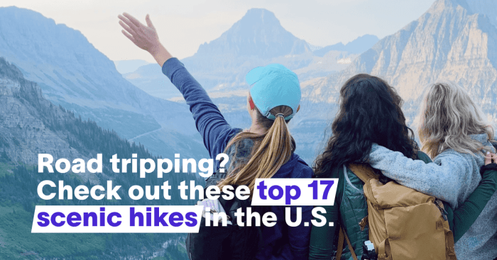 Short hikes near me