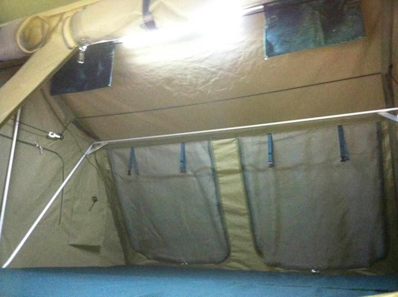 Led tent lighting system
