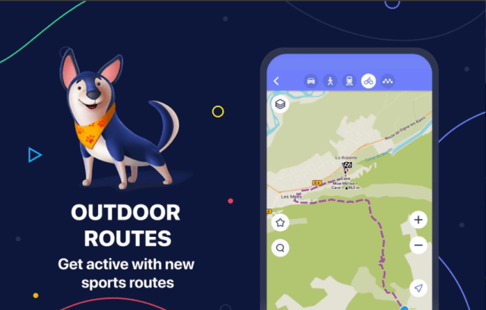 Hiking trails near me app